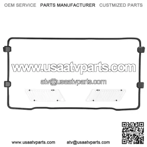 2-IN-1 Vented Front Windshield for CFMOTO UFORCE 1000/XL 2019-2025