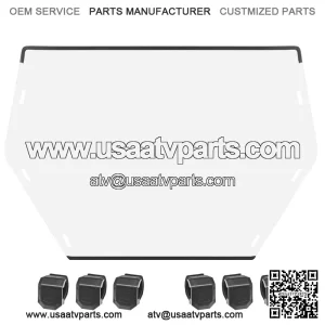 For CFMOTO ZForce 950 H.O EX/Sport 2020-2024 Full Front Windshield Hard Coated