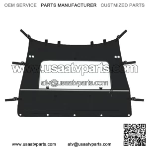 UTV Fabric Rear Soft Windshield w/ Open Window For CF MOTO ZFORCE 500/ 800 /1000