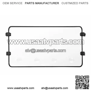 Vented Windshield Scratch Resistant CF Moto UForce 1000/1000XL