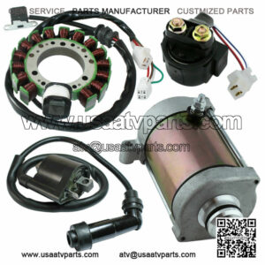 Stator for Yamaha Grizzly 600 YFM600 Stater Solenoid Ignition Coil 1998 Atv New
