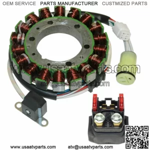 Stator for Yamaha Raptor 350 YFM350 2004-2010 Relay Solenoid Atv New