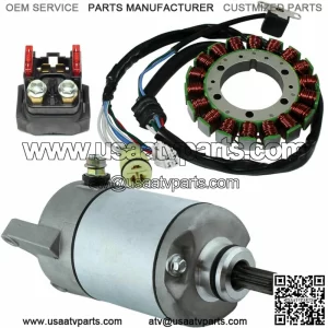 Stator for Yamaha Bruin 350 2004 2005 2006 Starter Solenoid Atv New
