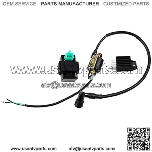 Ignition Coil CDI Box Regulator Rectifier For 50cc 70cc 90cc 110cc 125cc Chinese ATV Quad Peach Eagle Kazuma JCL Taotao