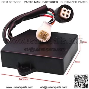 Ignition CDI Module Box For YFZ350 Yamaha Banshee 350 ATV 1987-1994 Replace OE # 2GU-85540-51-00 Durable