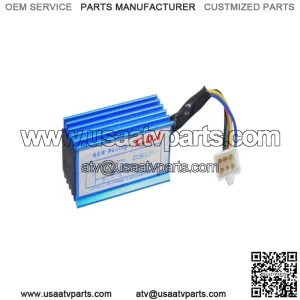High Performance "No Rev Limit" CDI Module (Ignitor) for 50cc, 70cc, 90cc, 110cc, 125cc, & 150cc Gas Scooters & ATVs