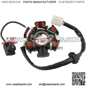 Magneto Stator 6-coil 5-wire for 50cc 70cc 90cc 110cc 125cc ATV Quad Go Kart
