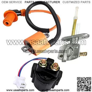 High Performance Racing Ignition Coil for Yamaha Warrior 350 YFM350 Bear Tracker 250 ATV 1987-2004 Quad Bike