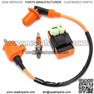 Ignition Coil, Reliable CDI Box Improve Combustion Efficiency for ATV Moped Scooters Replacement for GY6 50cc 150cc