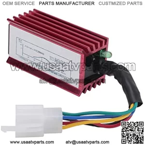 5 Pin Ignition CDI Unit Module CDI Ignition Box Coil Fit for 110CC 125CC 140CC PIT PRO Trail Dirt Quad Bike ATV Dune RED
