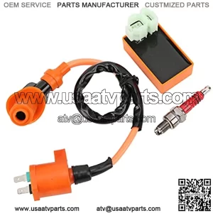 30510 HC4 000, Ignition Plug Reliable Ignition Coil CDI Box for ATV