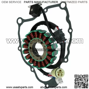 Stator & Gasket for Yamaha Bear Tracker 250 YFM250X 2001 2002 2003 2004 Atv New
