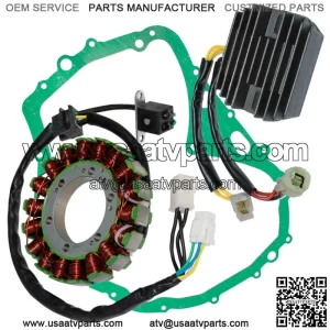 Stator Regulator Rectifier & Gasket for Arctic Cat 400 Fis Man 2X4 4X4 2003-2008