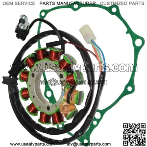 Stator & Gasket for Honda TRX400X Sportrax 2009 2012 2013 2014 New Magneto Atv
