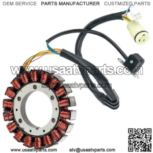 New Stator for Yamaha Atv Warrior 350 YFM350 2002 2003 2004 Magneto