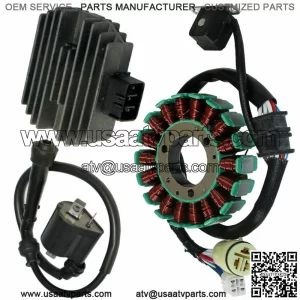 Stator/ Regulator Rectifier/ Ignition Coil for Yamaha Raptor 660 YFM660 2001-05