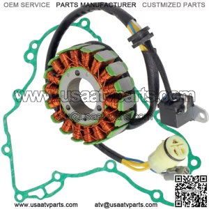 Stator & Gasket for Kawasaki KFX450R KFX 450R KSF450B Ksf 450B 2008-2014 Magneto