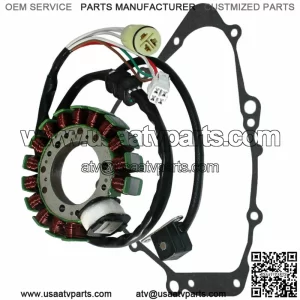 Stator & Gasket for Yamaha Grizzly 600 YFM600F 1999 2000 Atv New
