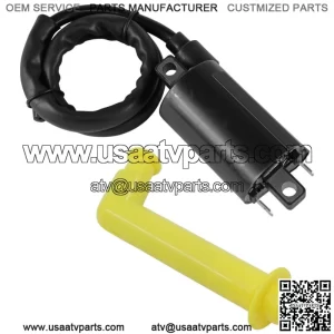 Ignition Coil W/Spark Plug Boot Cap For Honda Rincon 680 TRX680FGA 4x4 2006-2009