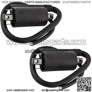 2 Ignition Coil Compatible with Kawasaki Mule 3010 KAF620 1993 2001 2002-2008 Except Diesel