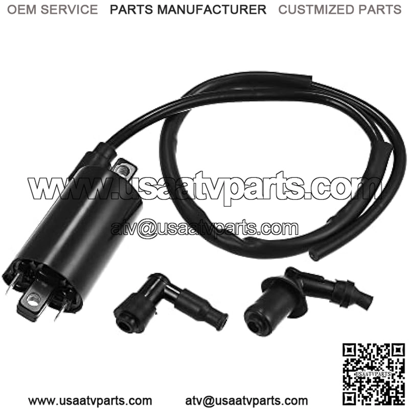 Ignition Coil for Kawasaki Mule 3010 3020 4010 FD620D FD440V for Vulcan Coil 21121-2092 AM120732 for Riding Lawn Mower Utility Vehicle Ignition Electrical Coil Pack Black