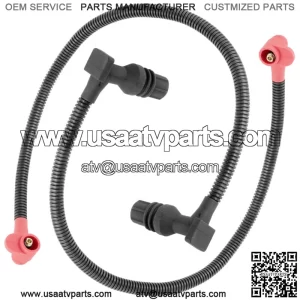 Fits Polaris Ranger Crew 800 Ignition Coil Spark Plug Wire 52 59.3 cm 2011-2014 (For: Polaris)