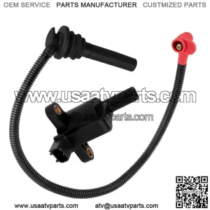 Ignition Coil with Spark Plug Wire For Polaris Ranger 570 / Crew 570 2015 - 2021 (For: Polaris)