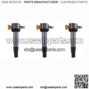 3 Pack Ignition Stick Coil for Can-Am Maverick X3 900 HO 2018 OEM# 420666141 (For: Can-Am Maverick X3 900 HO)