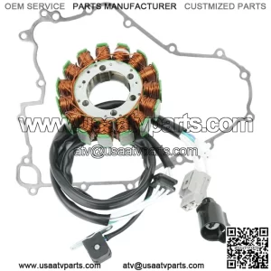 Stator And Gasket for Kawasaki Teryx 800 Krf800 / Teryx 4 800 Krt800 2014-2020 (For: More than one vehicle)