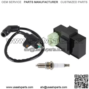 For Honda FourTrax 300 TRX300 2x4 4x4 1990-1993 Ignition Coil Spark Plug CDI Box