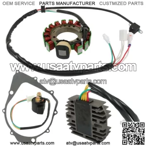 For Yamaha Warrior 350 YFM350X Magneto Stator Regulator Relay Gasket