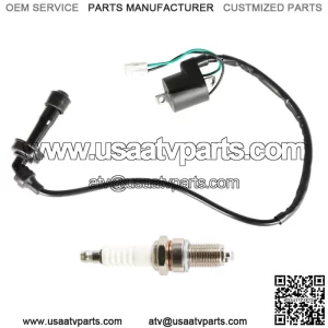 Ignition Coil & Spark Plug CAP For Suzuki Quadracer 450 LTR450 2006-2009