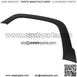 Black Front Right Passenger Side Fender Flare Wheel Well Arch Molding Fender Compatible with 2015-2020 Renegade, #5XB64LXHAA,6TB74LXHAA