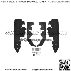 KEMIMOTO Mud Flap Guard Fender Flares for 2019-2022 Honda Talon 1000R 1000X 4