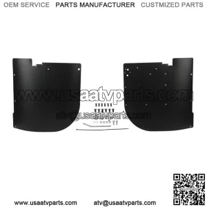 Rear Wheel Inner Liner Mud Guards Fenders For 13-17 Polaris Ranger XP900 XP1000