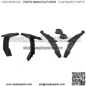 Extended Front + Rear Fender Flares For Polaris RZR XP 1000 / 4 1000 2014-2023 (For: Polaris)