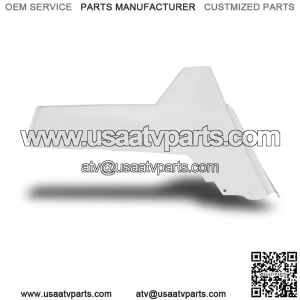 NEW POLARIS RZR 800 800S RAZOR WHITE PLASTIC REAR FENDERS RZR S RZR4 (For: Polaris)