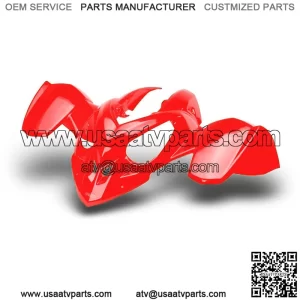 NEW POLARIS PREDATOR 500 FIGHTING RED FRONT FENDER PLASTIC PLASTICS (For: Polaris)