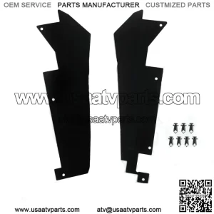 Lower Rear Fender Flares Mud Flap Guard for Polaris RZR PRO XP/XP 4 2020-2023 (For: Polaris)