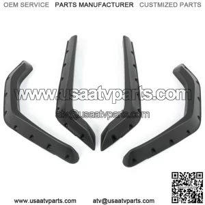 4* Fender Flares Set Arches Extensions For 2008-2010 Polaris RZR 800 4-800 800S (For: Polaris)