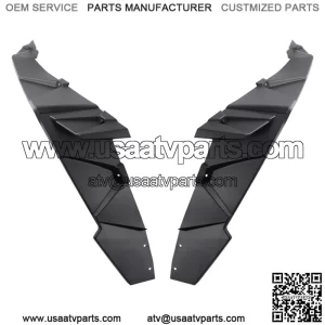 4pcs Rear XXL Extended Fender Flares Compatible with Polaris RZR 1000 2014-2023 (For: Polaris)