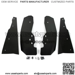 Polaris RZR XP 1000 TURBO (14-17) UTV Mud Flaps / Fender Flares (For: Polaris)