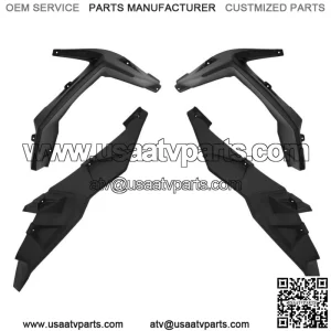 XXL Front Rear Extended Fender Flares For Polaris RZR XP 4 1000 Turbo 2014-23 (For: Polaris)