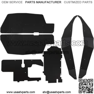 Polaris General Fender Flares with Mud Guards