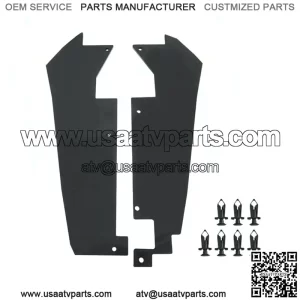 Rear Fender Flares Inner Splash Guard Mud for Polaris RZR Pro XP Accessories (For: Polaris)