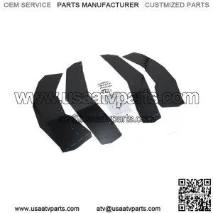 Front & Rear Fender Flares Mud Flaps For 2020+ Polaris RZR PRO XP/PRO R/Turbo R (For: Polaris)