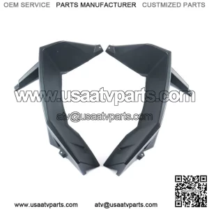 Black Front Fender Flares For Polaris RZR XP 1000 4 Turbo S 900 2014 - 2023  (For: Polaris)