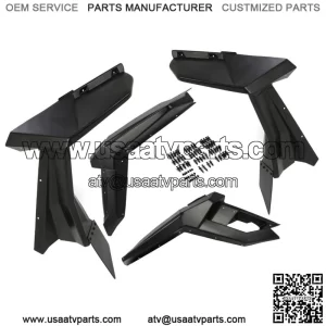 Full Coverage Fender Flares For Polaris RZR Pro XP/Pro R/Turbo R 2020-2024 21 22 (For: Polaris)