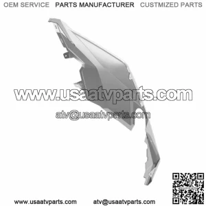 Polaris Fender, Front, Left, Indy Red, Genuine OEM Part 5455882-293, Qty 1