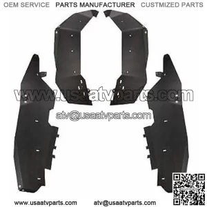 Front & Rear Fender Flare Kit for 2020-2022 Polaris RZR PRO XP / PRO XP4 (For: Polaris)